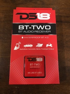 DS18 BT-2 Bluetooth 4.0 ブルートゥースレシーバー 防水仕様　スマートフォン対応