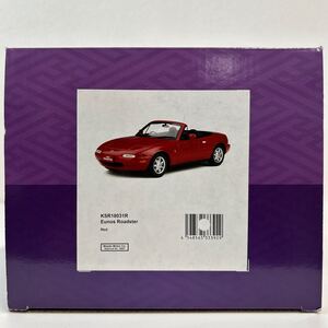 KYOSHO SAMURAI 1/18 EUNOS Roadster Red 京商 サムライ ユーノス ロードスター レッド ミニカー モデルカー MAZDA マツダ NA 旧車