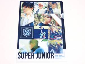 送無) SUPER JUNIOR/スーパージュニア スジュ★A4 クリアファイル 新品