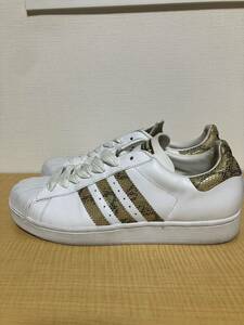 美品28 アディダス　スニーカー　adidas スーパースター　スネーク　蛇　限定