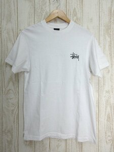 STUSSY/ステューシー：Skull Wings Pigment Dyed 半袖Tシャツ 22ss スカル ウィングス オフホワイト サイズS メンズ/中古/USED