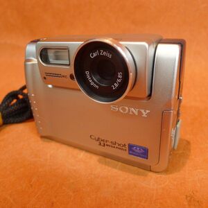 a◆208 デジタルカメラ SONY Cyber shot DSC-F55V バッテリー・メモリースティック付属 動作未確認/60