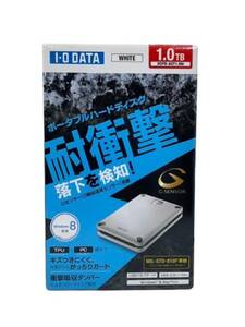 【送料無料!!未使用・開封品】ポータブルハードディスク 耐衝撃 I-O DATA アイ・オー・データ 1.0TB Windows&Mac USBバスパワー対応 PC機器