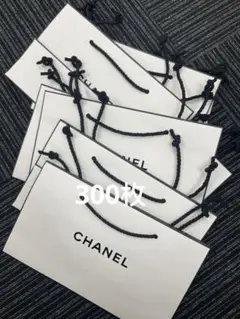 CHANEL シャネル ショッパー 紙袋 ショップ袋 中サイズ 300枚セット