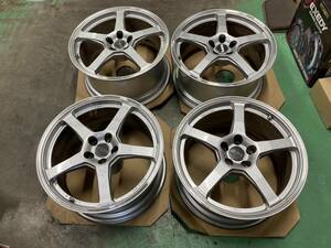 鍛造ホイール FORGED TWS TWS 405S Sport Mono ブラッシュド 17インチ 5H PCD100 8.5J+45 4本 BRZ ZC6 86 ZN6 