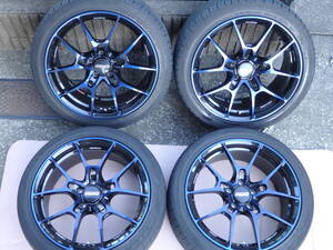 ★レア物！RAYS VOLK RACING G025 4本、8.5J＋51 PCD114.3 245/40R18★