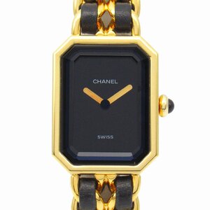 シャネル プルミエールS ブランドオフ CHANEL GP（ゴールドメッキ） 腕時計 GP/革 中古 レディース