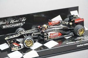 ミニチャンプス PMA 1/43 LOTUS ロータス F1 チーム ルノー E21 オーストラリアGP K.ライコネン 2013 #7 410130107