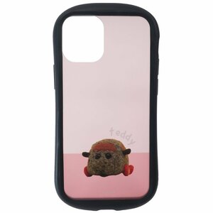 PUI PUI モルカー iPhone12miniケース アイフォン12ミニハイブリッドカバー テディ グルマンディーズ プレゼン