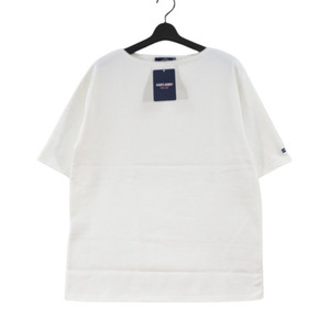 SAINTJAMES セントジェームス 03JC 1325/1 U OUESSANT S/S - NEIGE ウェッソン 半袖 Tシャツ T5 ホワイト
