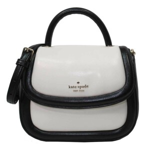 ケイトスペード ハンドバッグ kate spade パフィー レザー カラーブロック トップ ハンドル クロスボディ 2WAY KA792 001 レディース 