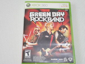 xbox360★GREEN DAY ROCKBAND 海外版 北米版★箱付・説明書付・ソフト付