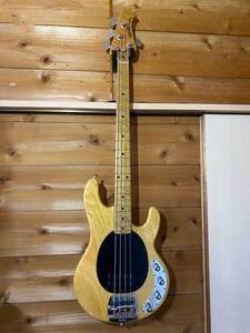 [ 中古・希少 ] 1990年製 ミュージックマン スティングレイ Musicman stingray USA ナチュラル 4st 4ボルト