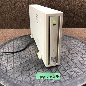 98-224 激安 レトロPC パーツ 外付けHDD ハードディスク I・O DATA アイ・オー・データ HDVS-UM30G SCSI 通電のみ確認 HDD無し ジャンク