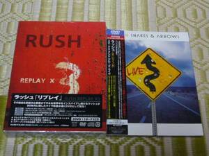 RUSH 　DVD 2枚（新品）　/ラッシュ　　ドリームシアター