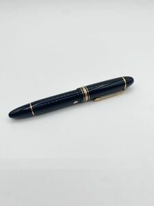 1円スタート モンブラン MONTBLANC 万年筆 ブラック ゴールド No149 ペン先 585