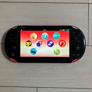 SONY PSVITA PCH-2000 ZA15 1GB 本体 wifi 動作品 初期化 ピーエス ビータ ヴィータ プレイステーション PlayStation ソニー PS 送料無料