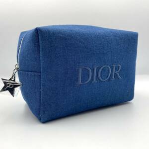 【新品未使用】DIOR ディオール セカンドバック メンズ レディース ハンドバッグ トートバッグ クラッチバッグ ポーチ デニム 1円 ネイビー