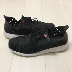 中古 NIKE Roshe Run Woven US10 28cm 黒 Black ナイキ 正規品