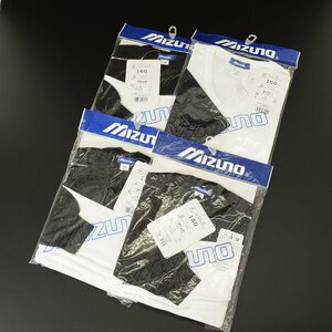 ◆517482 未使用品 Mizuno ミズノ ◇ベースボール アンダーシャツ 4着 セット 野球 サイズ160 キッズ 子ども ジュニア 男の子