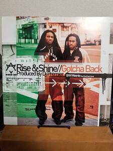 【中古LP】12インチ RISE ＆ SHINE / Gotcha Back 　Meenie　Brooklyn　輸入盤