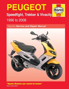 スクーター Scooter リペア プジョー Peugeot Speedfight Trekker & Vivacity 1996 2008 整備書 整備 修理 マニュアル サービス ^在