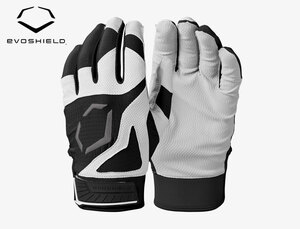 【日本未発売】Evoshield エボシールド 野球 バッティング グローブ 両手用 SRZ-1 BATTING 打撃用 ブラック wlwb5712009blacks