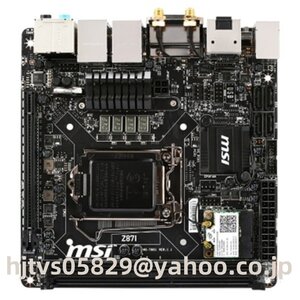 MSI Z87I マザーボード Intel Z87 LGA 1150 2×DDR3 DIMM Mini-ITX メモリ最16G対応 保証あり　