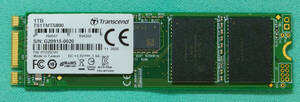 1TB　MLC　S-ATA　M.2 Transcend トランセンド TS1TMTS800