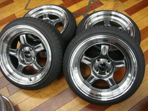 RAYONE 5008/新品タイヤ15インチ4本　165/50R15　8J　引っ張り　展示品　未使用　川越