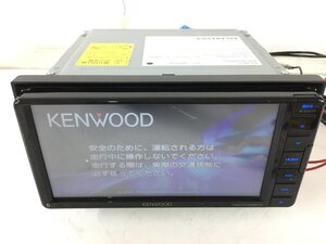 売り切り！地図データ2020年 KENWOOD メモリーナビ MDV-D708BTW TV確認済み　　　　　　　　　　 2500365 　2J10-3 理　