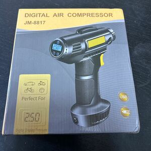 エアコンプレッサー DIGITAL AIR COMPRESSOR JM-8817自動車 自転車 