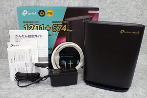 【中古 美品】TP-Link デュアルバンドWi-Fi 6ルーター Archer AX1800 無線LANルーター 本体(PEA994-2)