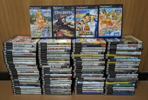 【ジャンク】【1円スタート】PS2/プレイステーション2/PlayStation2 ゲームソフト 約100本 大量 まとめ売り 【A141】.