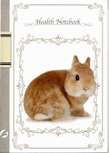 うさぎのしっぽオリジナル　健康ノート2冊