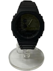 CASIO◆クォーツ腕時計・G-SHOCK/デジアナ/BLK/BLK