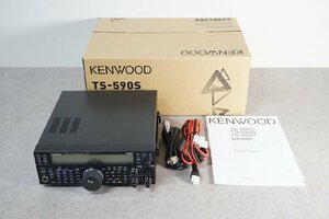 [QS][E4359412] KENWOOD ケンウッド TS-590S オールモードトランシーバー ケーブル/取扱説明書/元箱付き