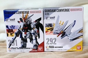 新品★FW GUNDAM CONVERGE ガンダムコンバージ #25 291 ストライクフリーダムガンダム弐式 292 プラウドディフェンダー SEED FREEDOM⑪