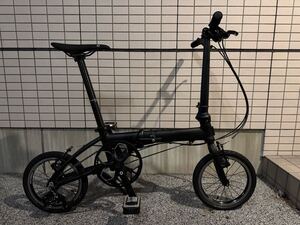 【新品同様美品】DAHON ダホン K3 折りたたみ自転車 14インチ 2023年モデル 限定カラー （マットブラック）