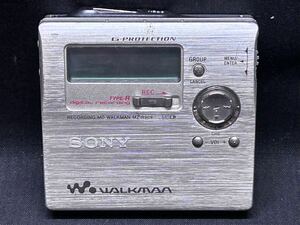 ▽Db左340▼60 SONY ソニー WALKMAN ウォークマン MZ-R909 ポータブル ミニディスク レコーダー MDプレーヤー