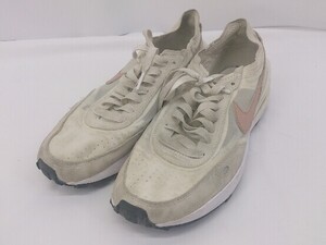 ◇ NIKE ナイキ Waffle One DN4696-102 スニーカー シューズ サイズ23.0cm アイボリー グレージュ系 レディース E