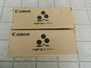 未使用　＊　Canon　　NP G-1　トナー　（ブラック）　　3本