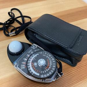 セコニック露出計 SEKONIC STUDIO DELUXEⅡ スタジオデラックス カメラアクセサリー ケース付 MODEL L-398M