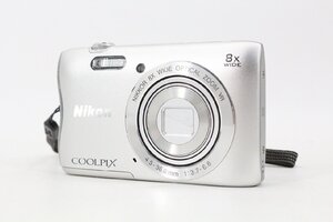 【ト長】 Nikon ニコン COOLPIX クールピクス S3700 4.5-36.0mm 1:3.7-6.6 コンパクトデジタルカメラ デジカメ 景色 撮影 旅行 IC827IOC62