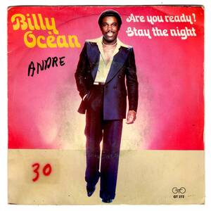 DISCO FUNK.BOOGIE.SOUL.45★Billy Ocean / Are You Ready? / Stay The Night / 7インチ