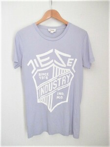 ☆DIESEL ディーゼル ビッグロゴ デザイン Tシャツ 半袖/メンズ/Ｓ