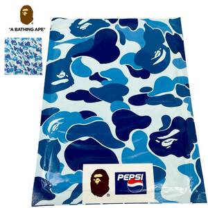 未開封 ape×pepsi コラボ バンダナ bl 当時物 ペプシ コーラ カモフラ ABCカモ エイプ ベイプ ハンカチ タオル a bathing ape bape pepsi