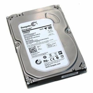 Seagate シーゲイト HDD 1TB ST1000DM003 3.5インチ 内蔵型 健康状態:正常 使用44264時間 中古 デスクトップ用