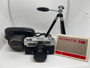 Konica コニカ 小西写真工業 KONIKA SⅢ フィルム式カメラ 写真機 動作未確認 昭和レトロ 骨董品 部品取り