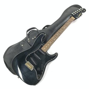 FERNANDES フェルナンデス LIMITED EDITION エレキギター シリアルNo.L017985 ブラック系 ソフトケース付き★簡易検査品